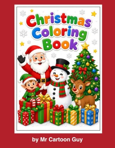 Christmas Coloring Book cover